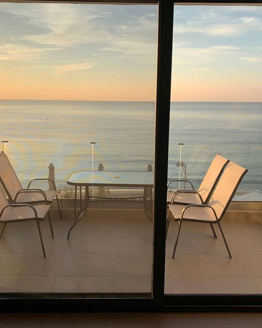 Sea view from the terrace of a property in Ierapetra.
